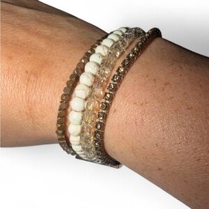 Victoria Emerson multi strand bracelet